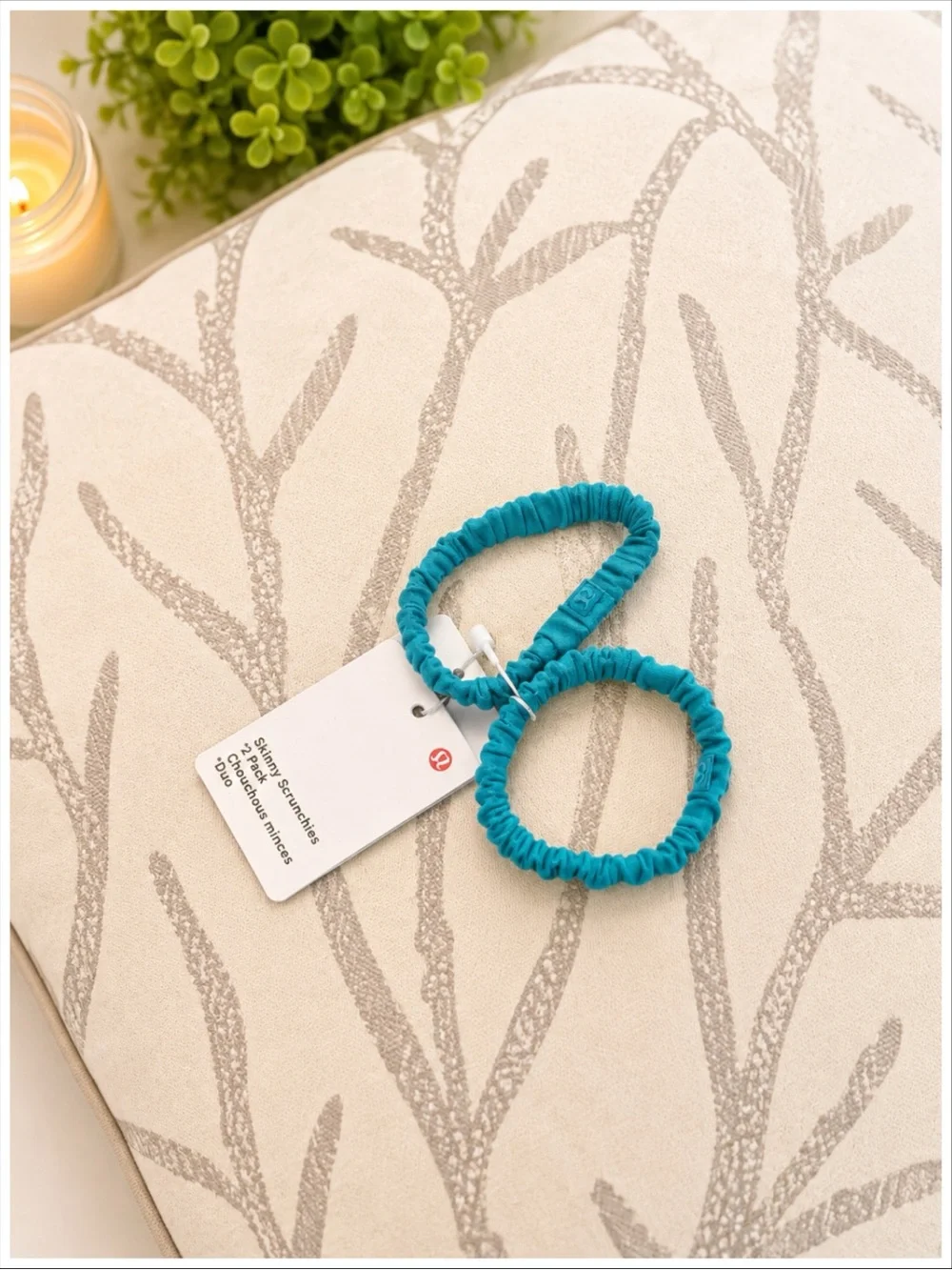 Lululemon Skinny Scrunchie (2 pack) ~ NWT ~ OS